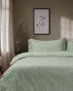 Beauty Home Σετ σεντόνια μονά με λάστιχο Art 10101 Fancy 110x200 30 Μέντα      