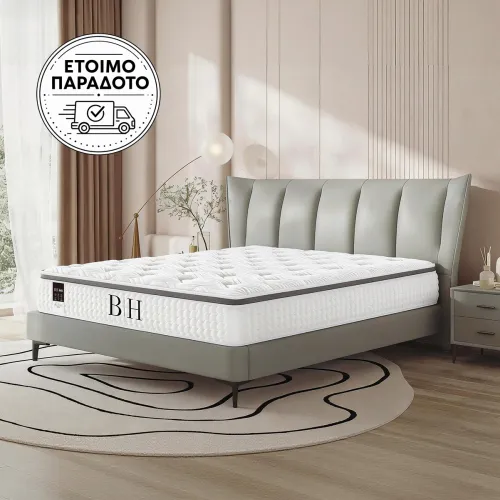 Beauty Home Στρώμα Luxe King Size 180x200x36 Λευκό      