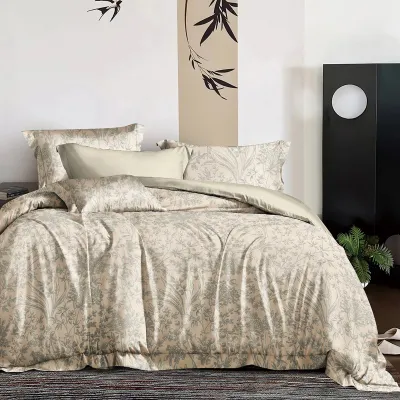 Beauty Home Σετ σεντόνια υπέρδιπλα με λάστιχο Memories Art 12678 165x200 30 Μπεζ      