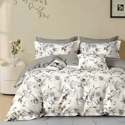 Beauty Home Σετ παπλωματοθήκη υπέρδιπλη Memories Art 12683 230x250 Μπεζ      