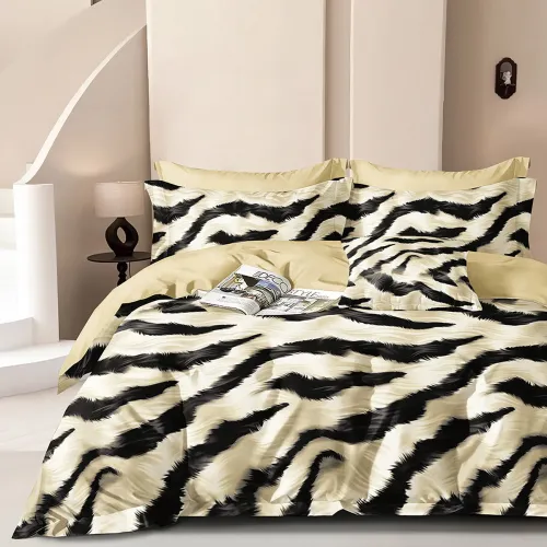 Beauty Home Σετ σεντόνια υπέρδιπλα με λάστιχο Memories Art 12695 165x200 30 Μπεζ      