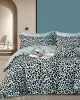 Beauty Home Σετ σεντόνια υπέρδιπλα με λάστιχο Memories Art 12699 165x200 30 Γκρι,Σιέλ      