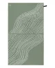 Beauty Home Πετσέτα θαλάσσης διπλής όψης Microfiber 200gsm Art 2290 90x160 Λαδί      
