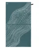 Beauty Home Πετσέτα θαλάσσης διπλής όψης Microfiber 200gsm Art 2295 90x160 Πετρόλ      