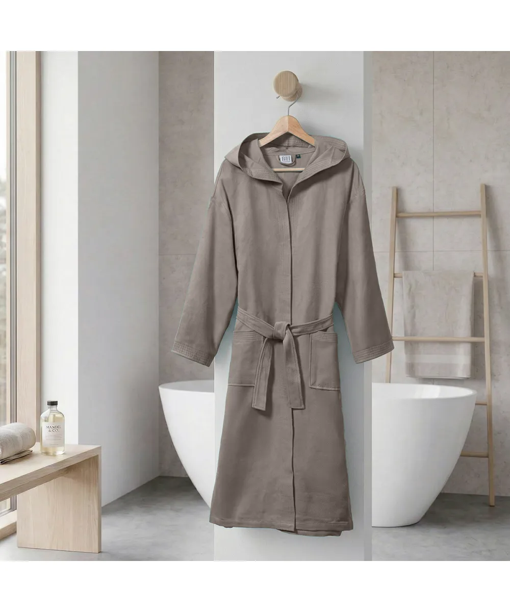 Beauty Home Μπουρνούζι με κουκούλα Mojo Art 3474 Γκρι      