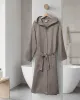Beauty Home Μπουρνούζι με κουκούλα Mojo Art 3474 Γκρι      