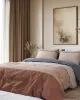 Beauty Home Σετ Πάπλωμα υπέρδιπλο Moments Αrt 12565 220x240 Καφέ,Ανθρακί      