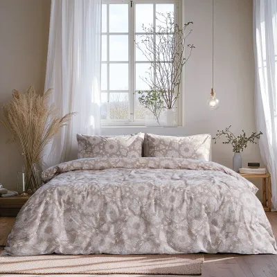 Beauty Home Σετ κουβερλί μονό Moments Αrt 12568 160x230 Μπεζ      