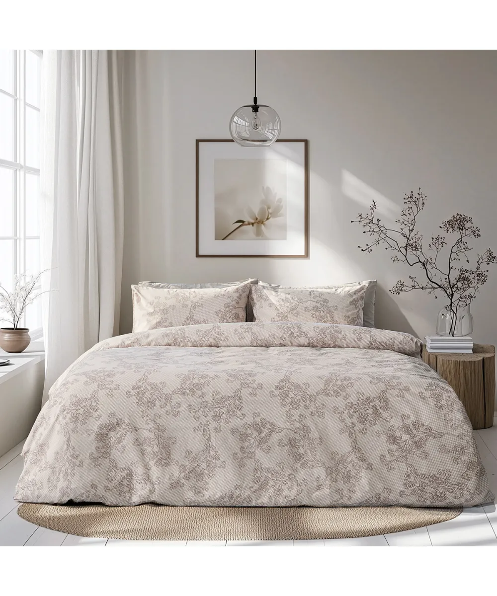 Beauty Home Ζεύγος μαξιλαροθήκες Moments Art 12570 51x73 Μπεζ      