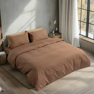 Beauty Home Πάπλωμα μονό Prime Αrt 1230 160x230 Μόκα      