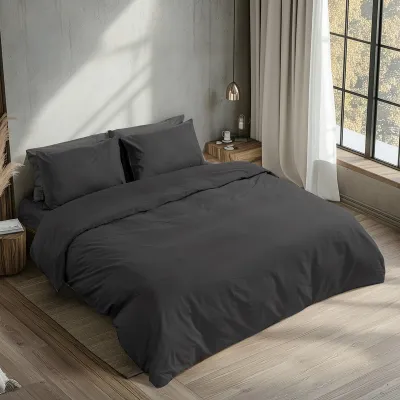 Beauty Home Πάπλωμα υπέρδιπλο Prime Αrt 1230 220x240 Μαύρο      