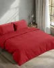 Beauty Home Σεντόνι υπέρδιπλο με λάστιχο Prime Art 1230 170x200 35 Κόκκινο      