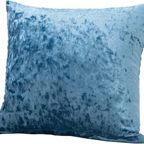 Beauty Home Μαξιλαροθήκη 45 x 45 cm Βελούδο Πετρόλ Frozen      