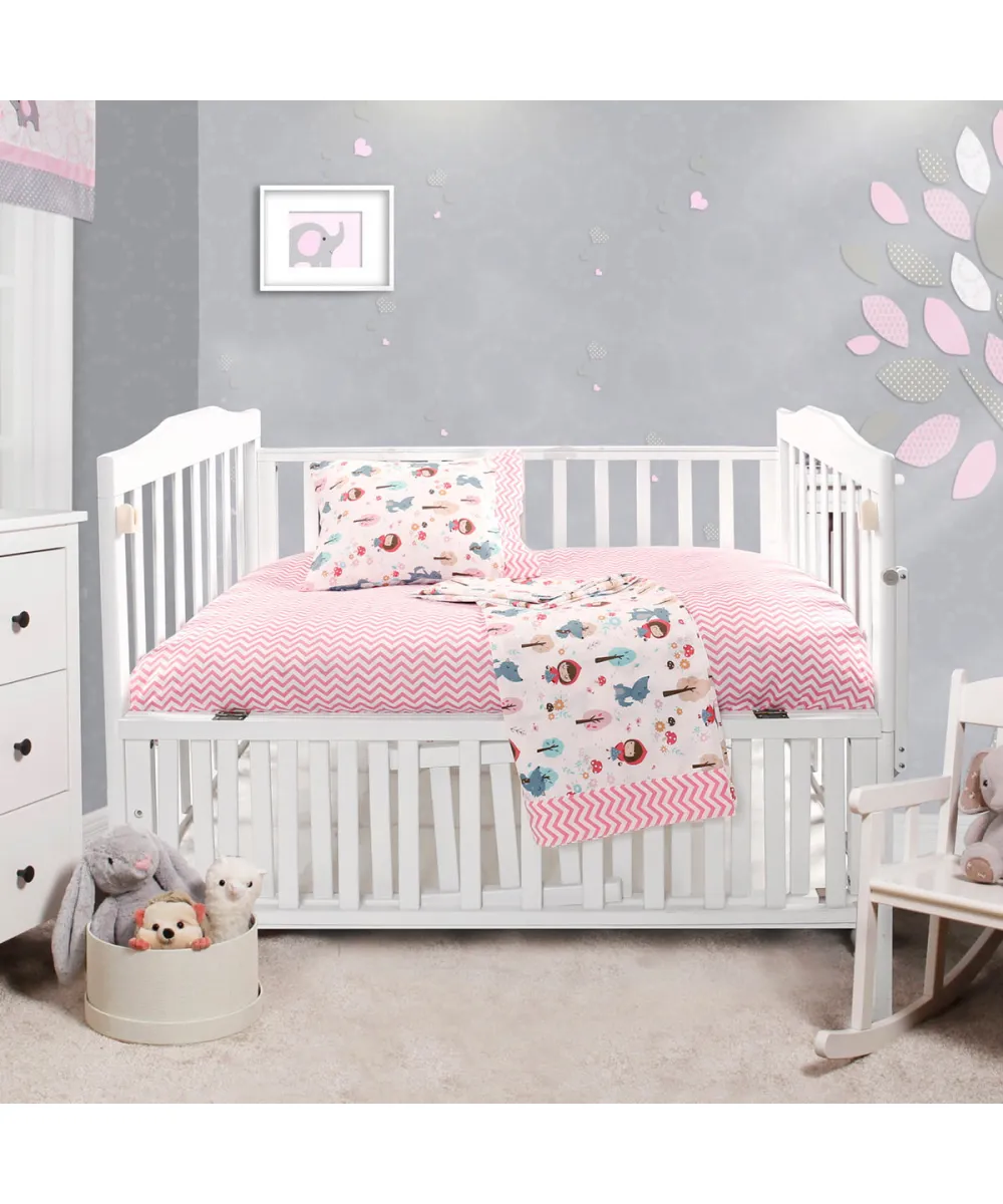 Σετ σεντόνια βρεφικά Art 5178 120x160 Ροζ Beauty Home Σετ σεντόνια βρεφικά Art 5178 120x160 Ροζ Beauty Home