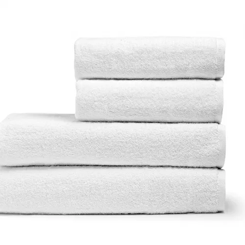 Πετσέτα Προσώπου Ξενοδοχείου Mild 450gsm 100%  Cotton 50x90 Λευκό   Beauty Home