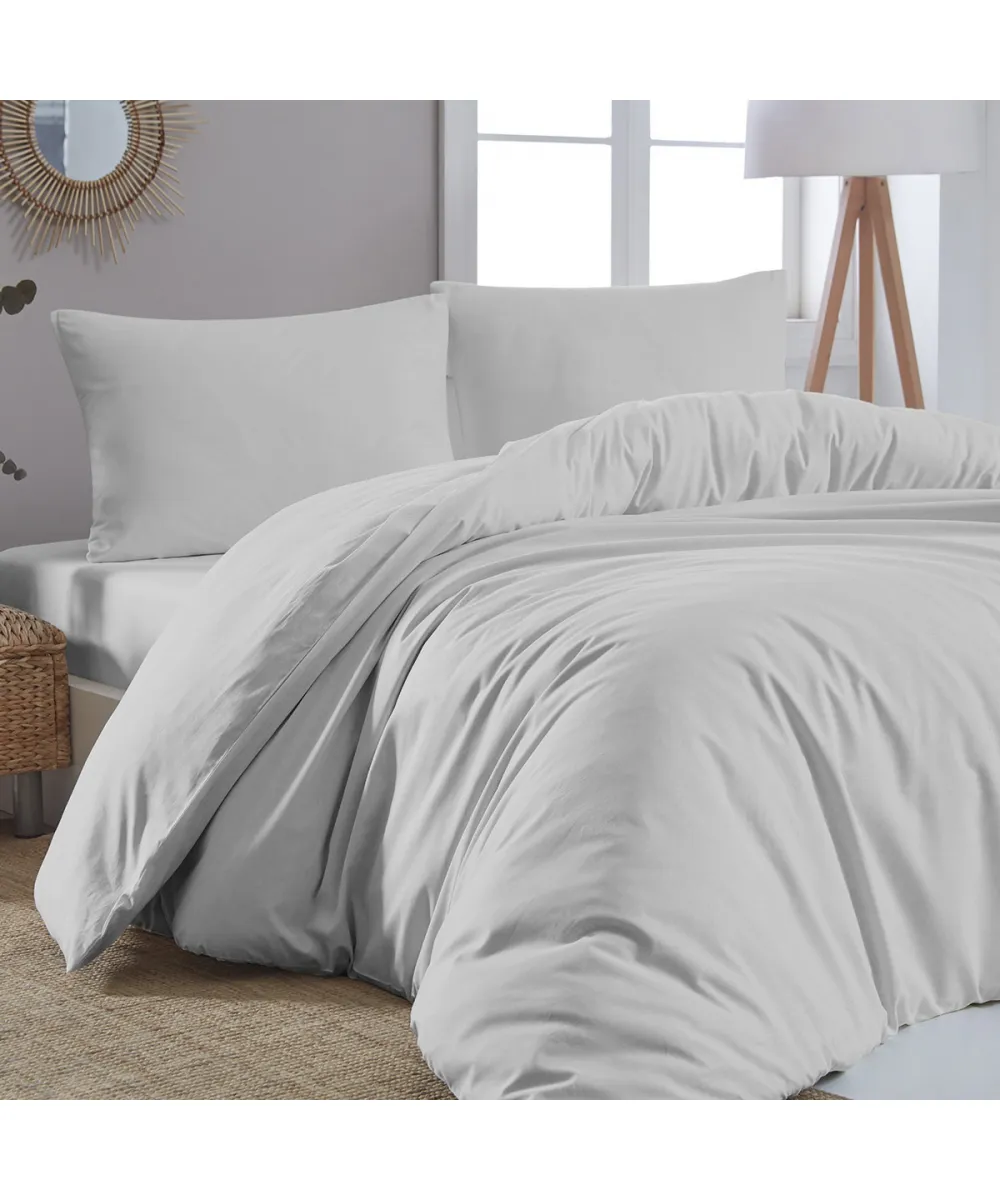 Παπλωματοθήκη μονή μονόχρωμη Art 1999 170x250 Γκρι Beauty Home Παπλωματοθήκη μονή μονόχρωμη Art 1999 170x250 Γκρι Beauty Home