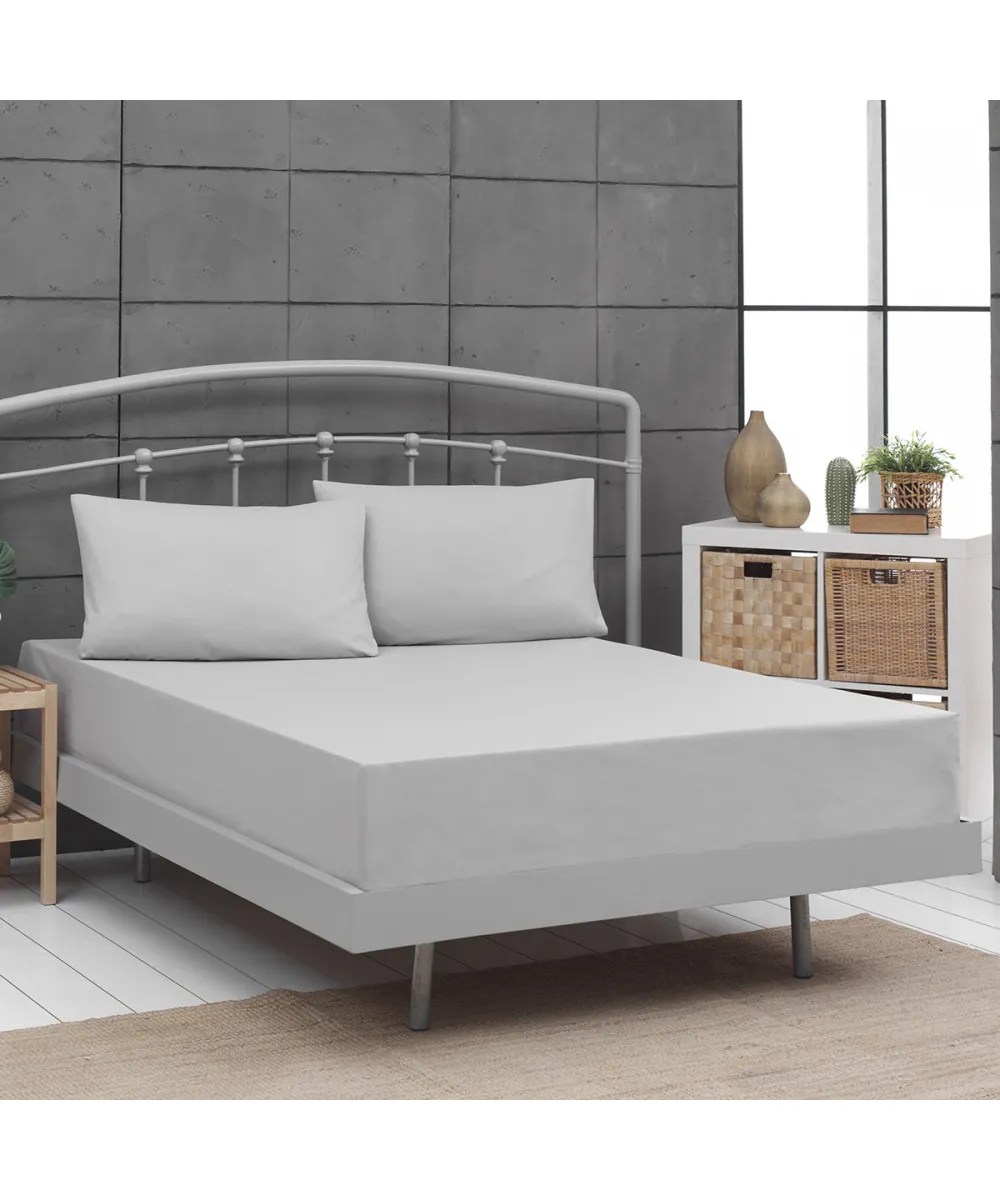 Σεντόνι King size μονόχρωμο Art 1999 265x270 Γκρι Beauty Home Σεντόνι King size μονόχρωμο Art 1999 265x270 Γκρι Beauty Home