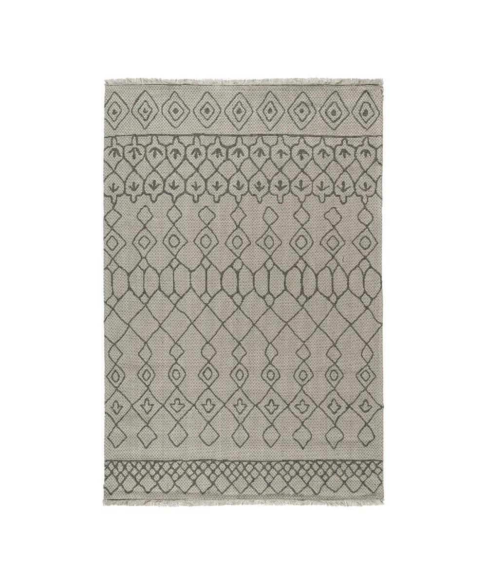 Χαλί βαμβακερό Cocotton 9231 125x180 Γκρι Beauty Home Χαλί βαμβακερό Cocotton 9231 125x180 Γκρι Beauty Home