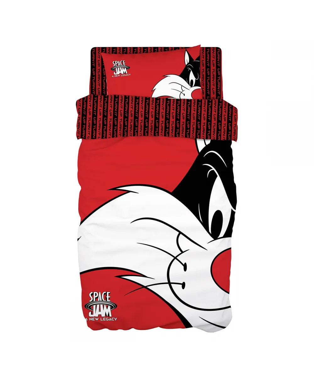 Σετ πάπλωμα μονό Art 6192 Space Jam Sylvester 160x240 Κόκκινο Beauty Home Σετ πάπλωμα μονό Art 6192 Space Jam Sylvester 160x240 Κόκκινο Beauty Home