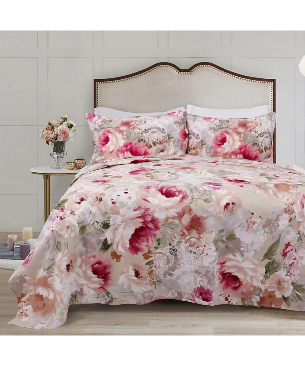 Σετ σεντόνια Cotton Brushed υπέρδιπλα Westin Art 12004 230x260 Εμπριμέ Beauty Home Σετ σεντόνια Cotton Brushed υπέρδιπλα Westin Art 12004 230x260 Εμπριμέ Beauty Home