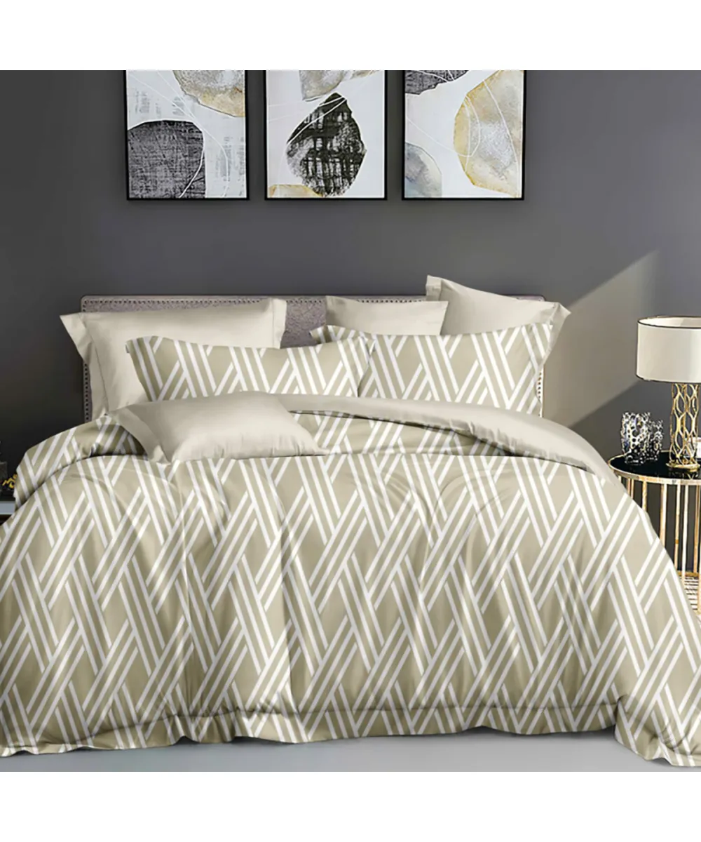 Σετ σεντόνια υπέρδιπλα Art 12056 Ever after 230x260 Μπεζ Beauty Home Σετ σεντόνια υπέρδιπλα Art 12056 Ever after 230x260 Μπεζ Beauty Home