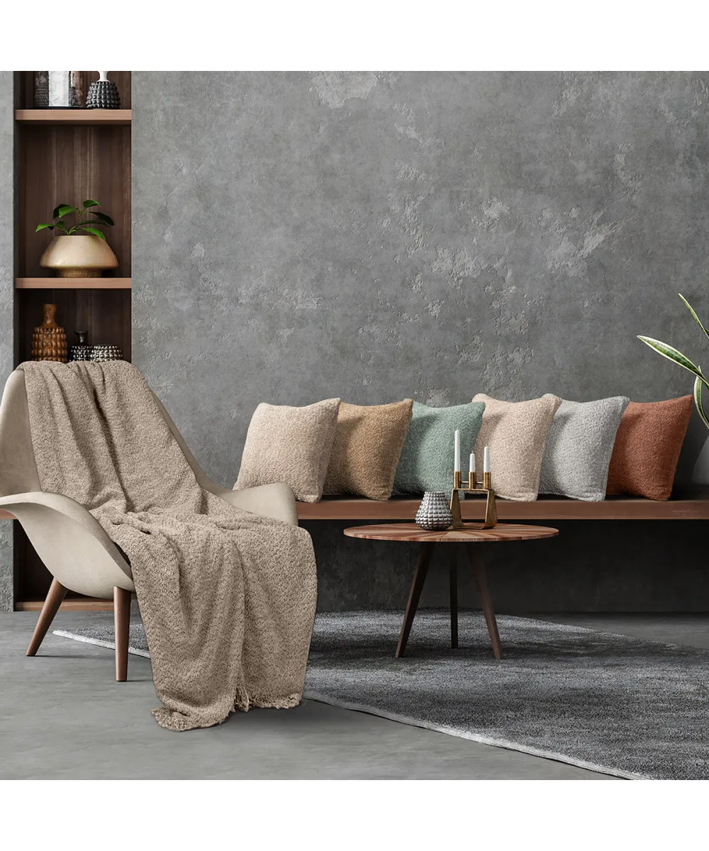 Μαξιλαροθήκη διακοσμητική Lamb Art 8573 42x42 Άμμου Beauty Home Μαξιλαροθήκη διακοσμητική Lamb Art 8573 42x42 Άμμου Beauty Home