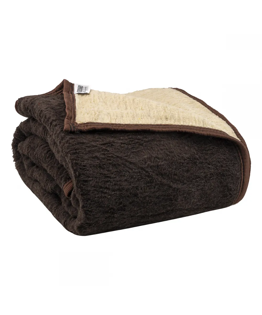 Ακρυλική κουβέρτα μονή 160x220 Καφέ   Beauty Home