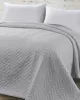 Κουβέρτα King Size Action ζακάρ Art 11174 260x270 Γκρι   Beauty Home