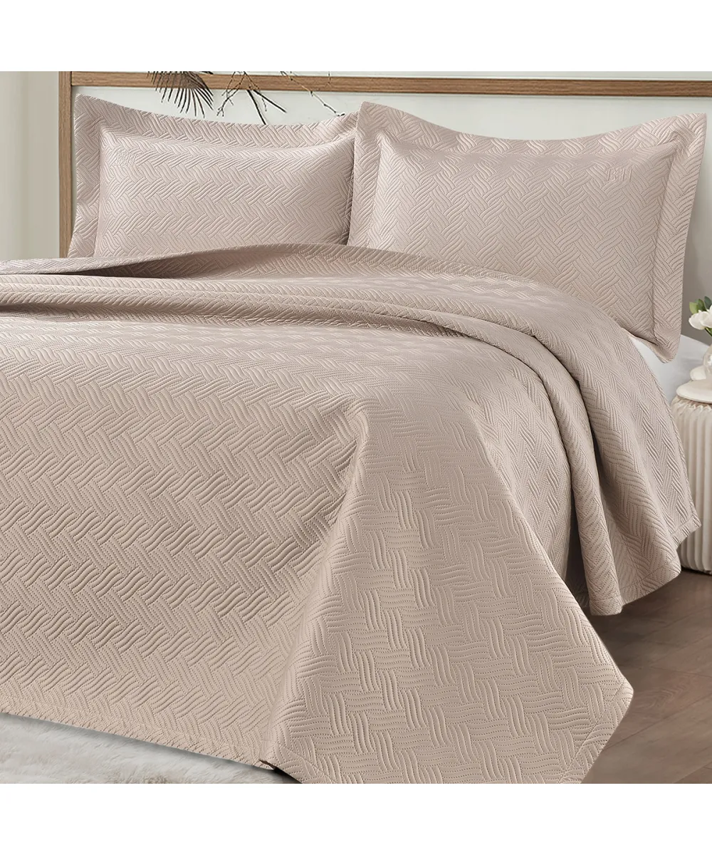 Σετ κουβερλί υπέρδιπλο Melusine Art 12317 230x250 Άμμου Beauty Home Σετ κουβερλί υπέρδιπλο Melusine Art 12317 230x250 Άμμου Beauty Home