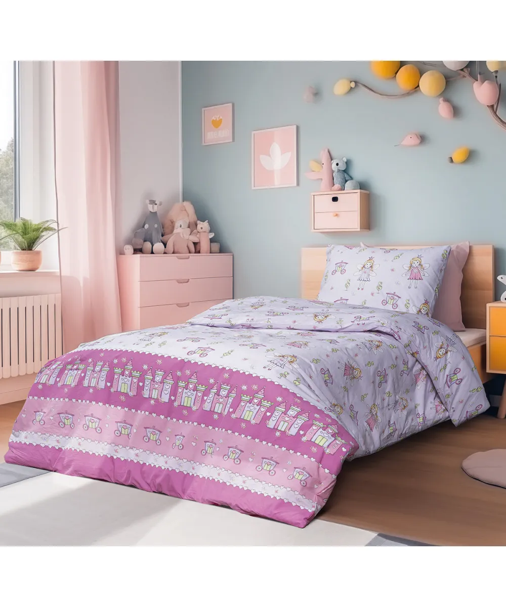 Σετ πάπλωμα μονό Mirabelle Art 6233 160x240 Λιλά Beauty Home Σετ πάπλωμα μονό Mirabelle Art 6233 160x240 Λιλά Beauty Home