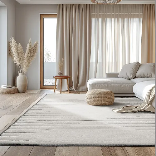 Χαλί Cozy Art 9637 Εκρού 200x290  Beauty Home