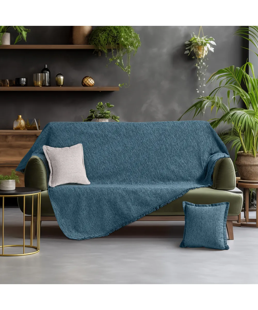 Ριχτάρι Τετραθέσιο Art 8623 180x350 Πετρόλ Beauty Home Ριχτάρι Τετραθέσιο Art 8623 180x350 Πετρόλ Beauty Home