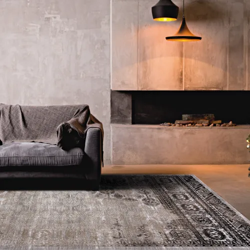 Χαλί Stylish Art 9416 160x230 Γκρι,Μπεζ 160x230  Beauty Home