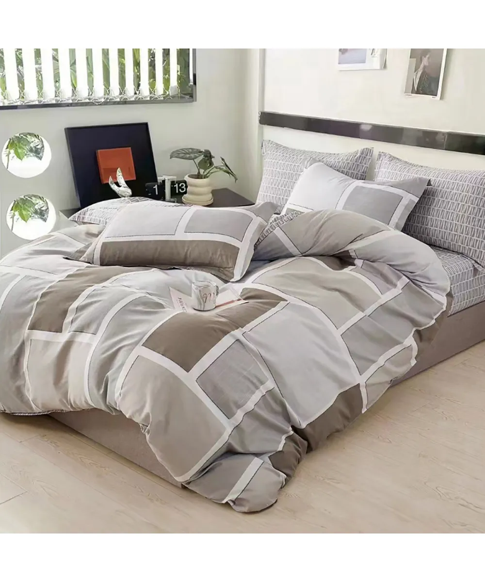 Σετ κουβερλί υπέρδιπλο Art 12601 Luigi 220x240 Γκρι,Μπεζ Beauty Home Σετ κουβερλί υπέρδιπλο Art 12601 Luigi 220x240 Γκρι,Μπεζ Beauty Home