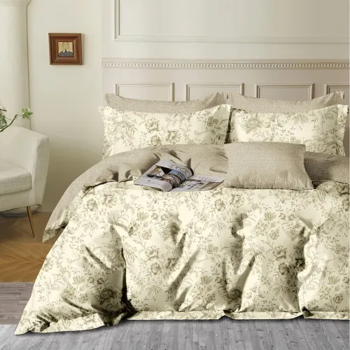 Σετ σεντόνια υπέρδιπλα Art 12622 Charles 230x260 Μπεζ   Beauty Home