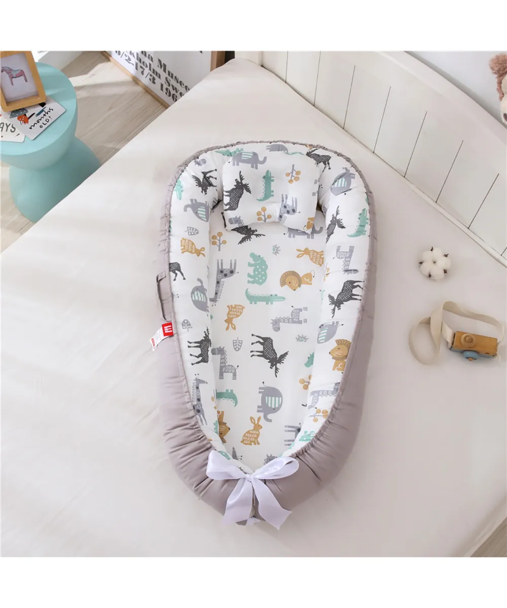 Bρεφική φωλιά με μαξιλάρι Art 5341 53x88 Μπεζ Beauty Home Bρεφική φωλιά με μαξιλάρι Art 5341 53x88 Μπεζ Beauty Home