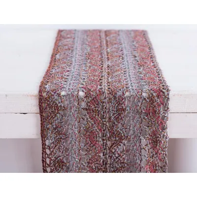 ΔΑΝΤΕΛΑ ΒΑΜΒΑΚΕΡΗ 23 cm BOHO ΓΚΡΙ   Beauty Home