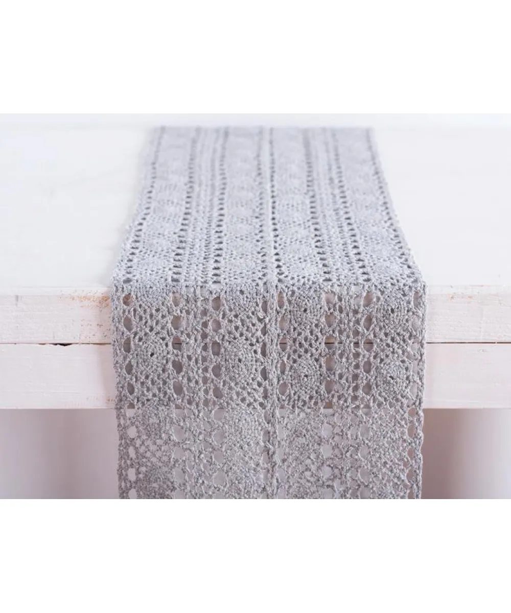 ΔΑΝΤΕΛΑ ΒΑΜΒΑΚΕΡΗ 23 cm ΓΚΡΙ Beauty Home ΔΑΝΤΕΛΑ ΒΑΜΒΑΚΕΡΗ 23 cm ΓΚΡΙ Beauty Home