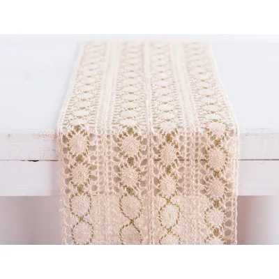 ΡΑΝΝΕΡ ΔΑΝΤΕΛΑ 23 cm ΕΚΡΟΥ / ΧΡΥΣΟ   Beauty Home