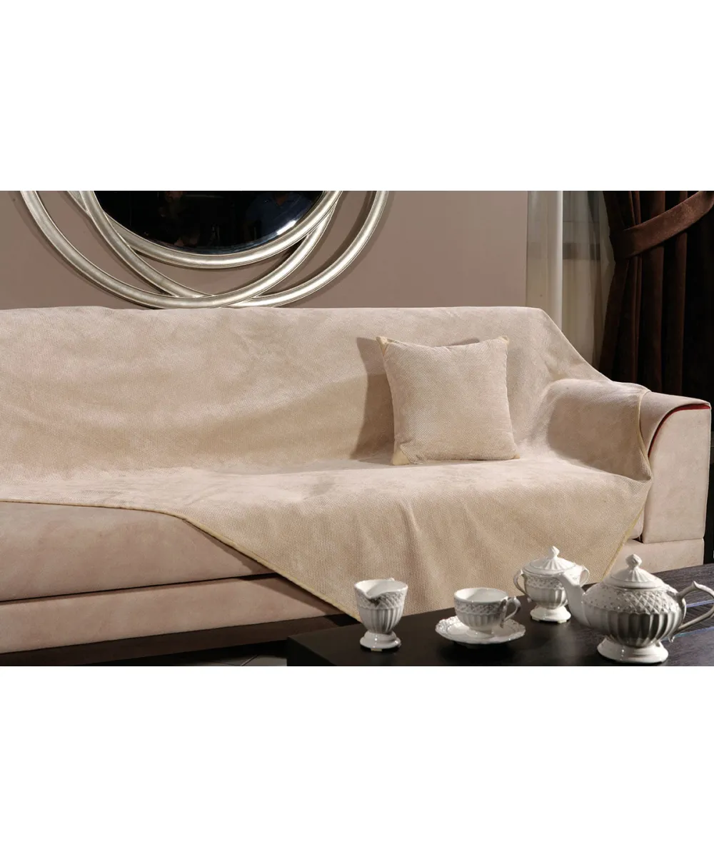 Ριχτάρι Τριθέσιο Chic 180x300 Art 8116  Τριθέσιο  Μπεζ   Beauty Home