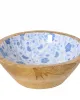 Beauty Home Μπώλ απο Ξυλο Μάνγκο με Λουλούδια 25cm x 10cm Beauty Home Μπώλ απο Ξυλο Μάνγκο με Λουλούδια 25cm x 10cm