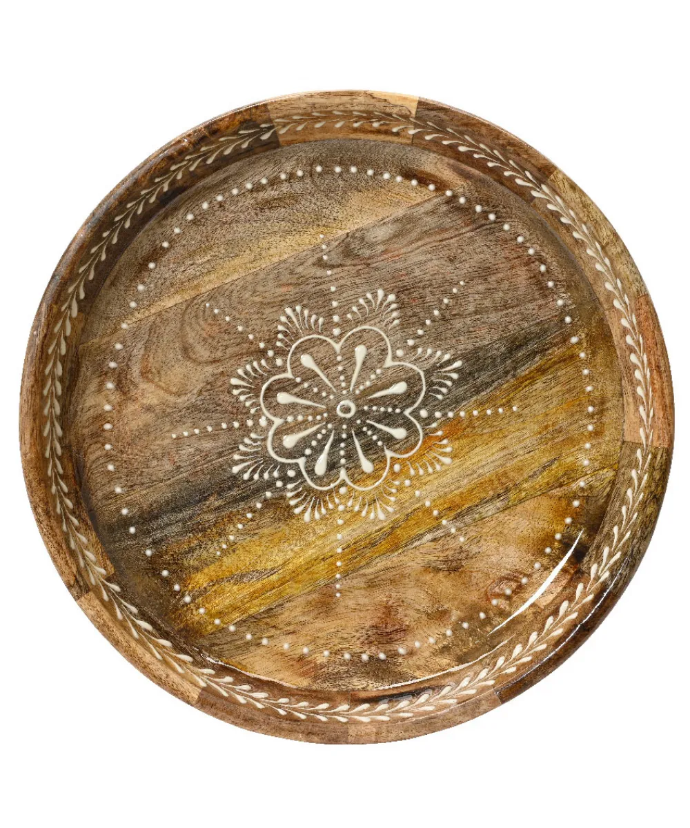Beauty Home Δίσκος Ξύλο μάνγκο 20 x 5 cm      