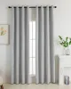 Beauty Home Κουρτίνα Full Blackout σκίασης με 8 κρίκους Elite Art 8392 Silver-Νο4 140x270 Γκρι      