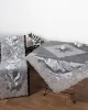 Καρέ (85cm X 85cm) YL169-14B VELVET ΓΚΡΙ Καρέ (85cm X 85cm) YL169-14B VELVET ΓΚΡΙ
