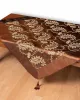 Σατέν καρέ 1028 (85cm x 85cm) καφέ Σατέν καρέ 1028 (85cm x 85cm) καφέ
