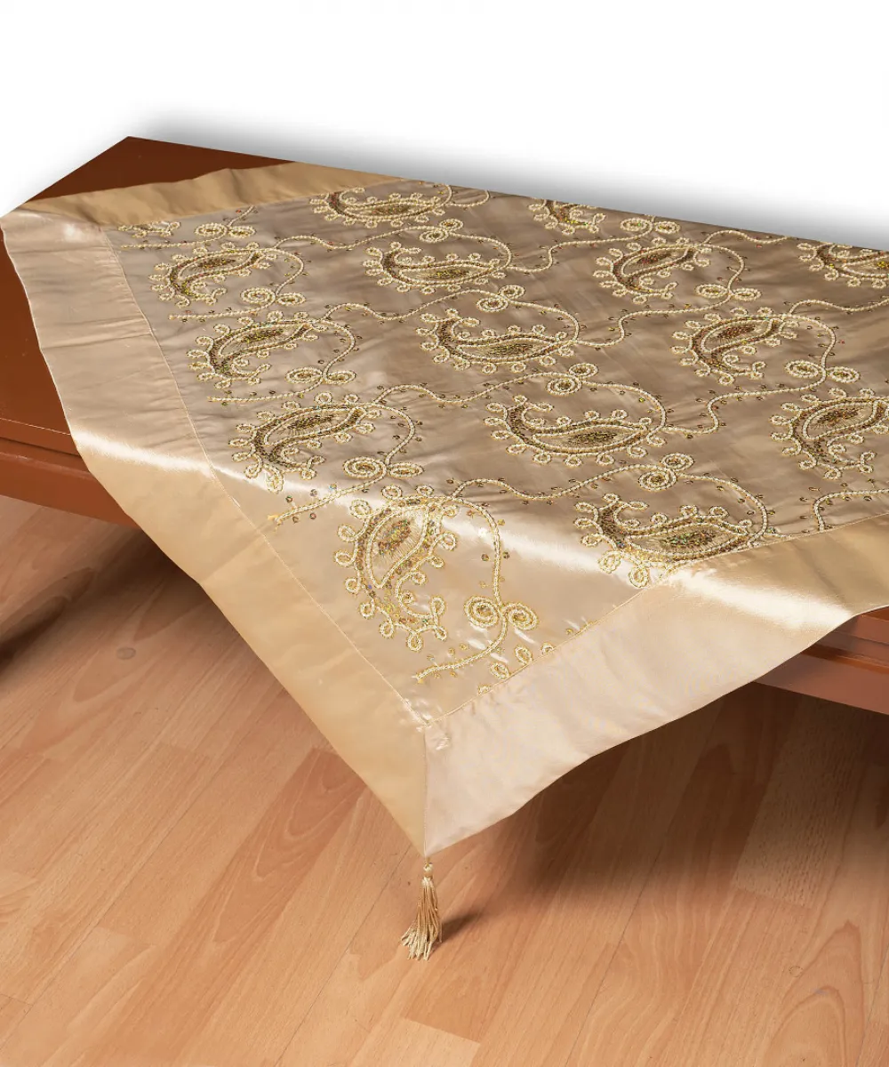 Σατέν καρέ 1028 (85cm x 85cm) χρυσό Σατέν καρέ 1028 (85cm x 85cm) χρυσό