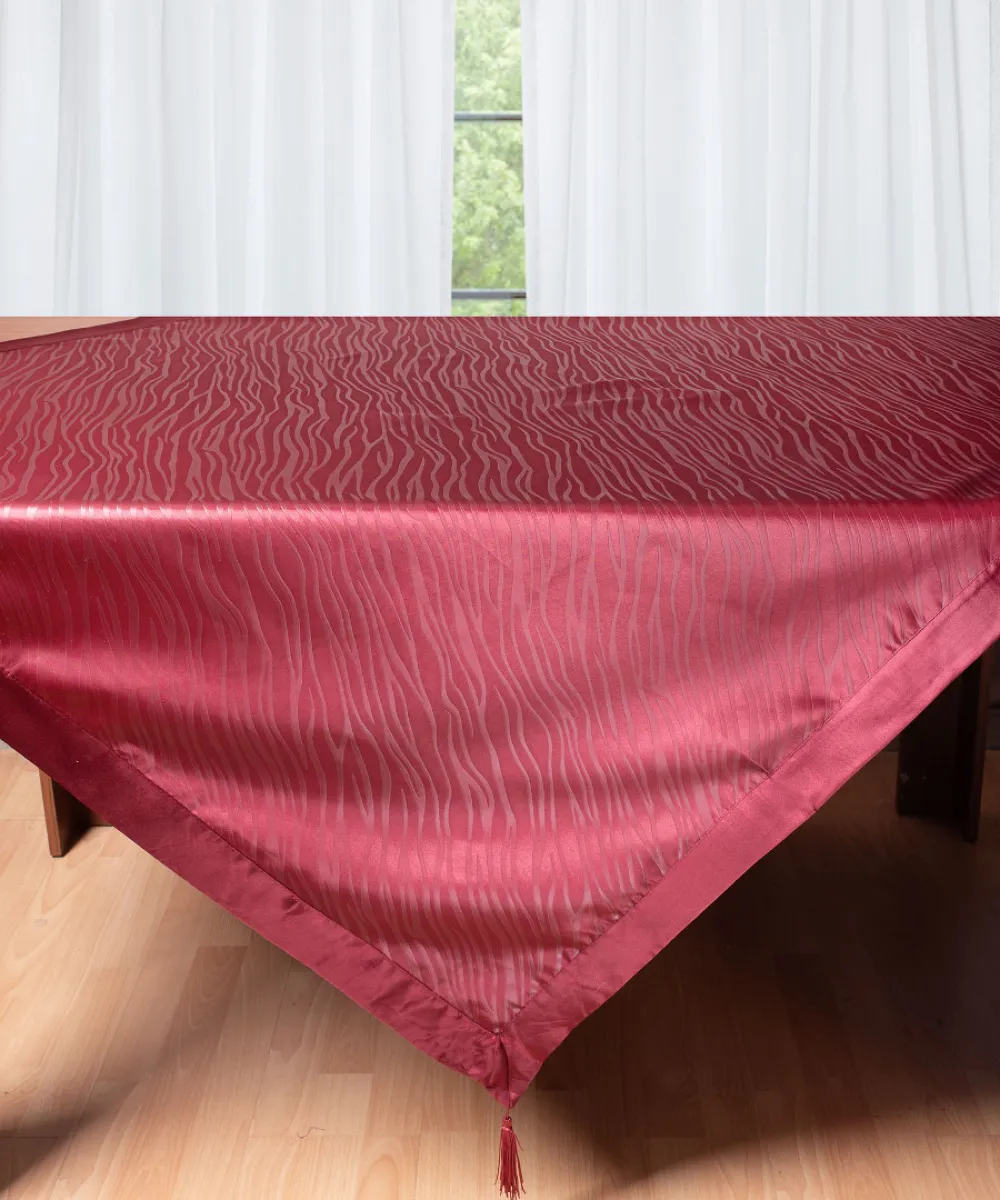 Σατέν τραπεζομάντηλο 2009 (130cm x 160cm) μπορντώ Σατέν τραπεζομάντηλο 2009 (130cm x 160cm) μπορντώ