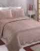 Κουβέρτα βελούδο με sherpa NX2211 (220cm x 240cm   2x50cm x 70cm) syklamen