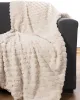 Διακοσμητικό γούνινο ριχτάρι mink (170cm x 220cm) ivory Διακοσμητικό γούνινο ριχτάρι mink (170cm x 220cm) ivory