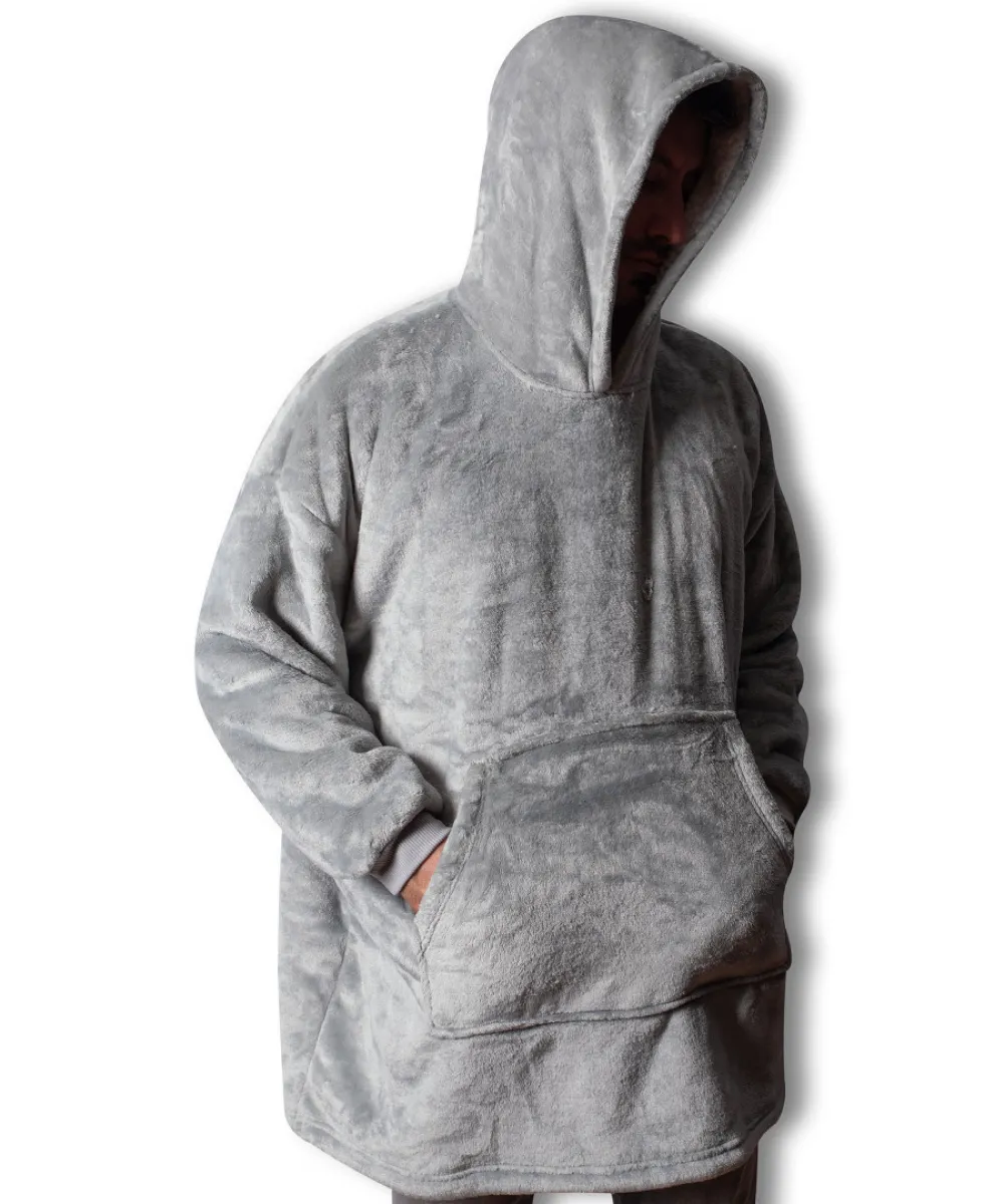 Πόντσο-κουβέρτα (One size) γκρί Πόντσο-κουβέρτα (One size) γκρί